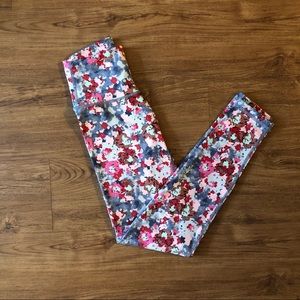 Aerie Speckled Multicolor Leggings